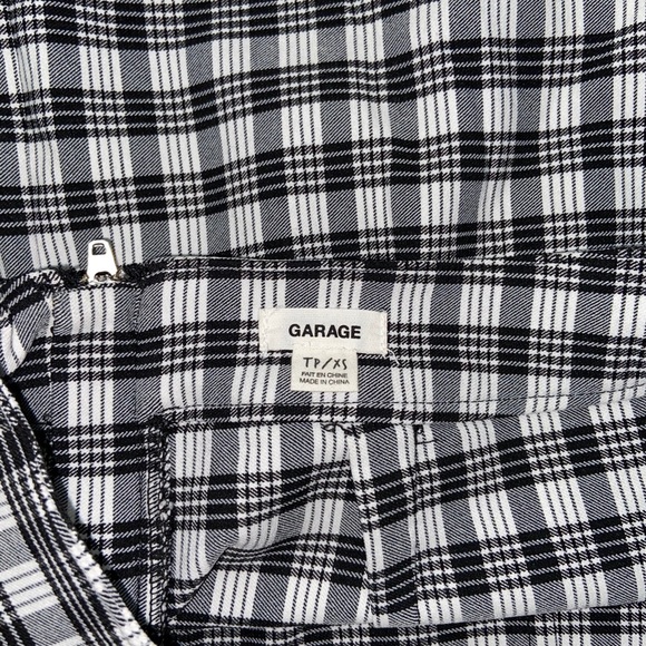 Plaid garage mini skirt - Picture 2 of 3